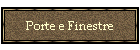 Porte e Finestre